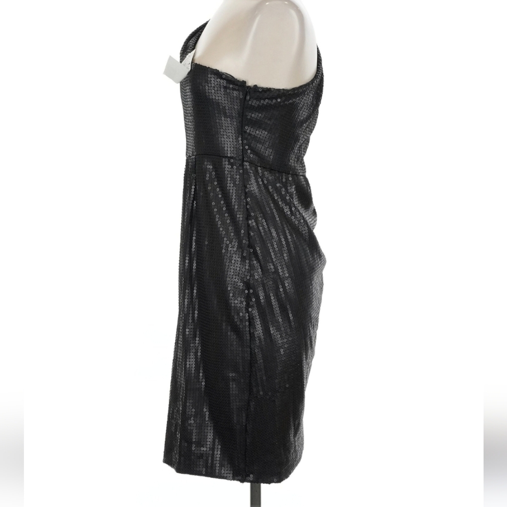 ✨ Matthew Williamson for Impulse One-Shoulder Sequin Cocktail Dress | NWT Size 6 - Picture 7 of 12